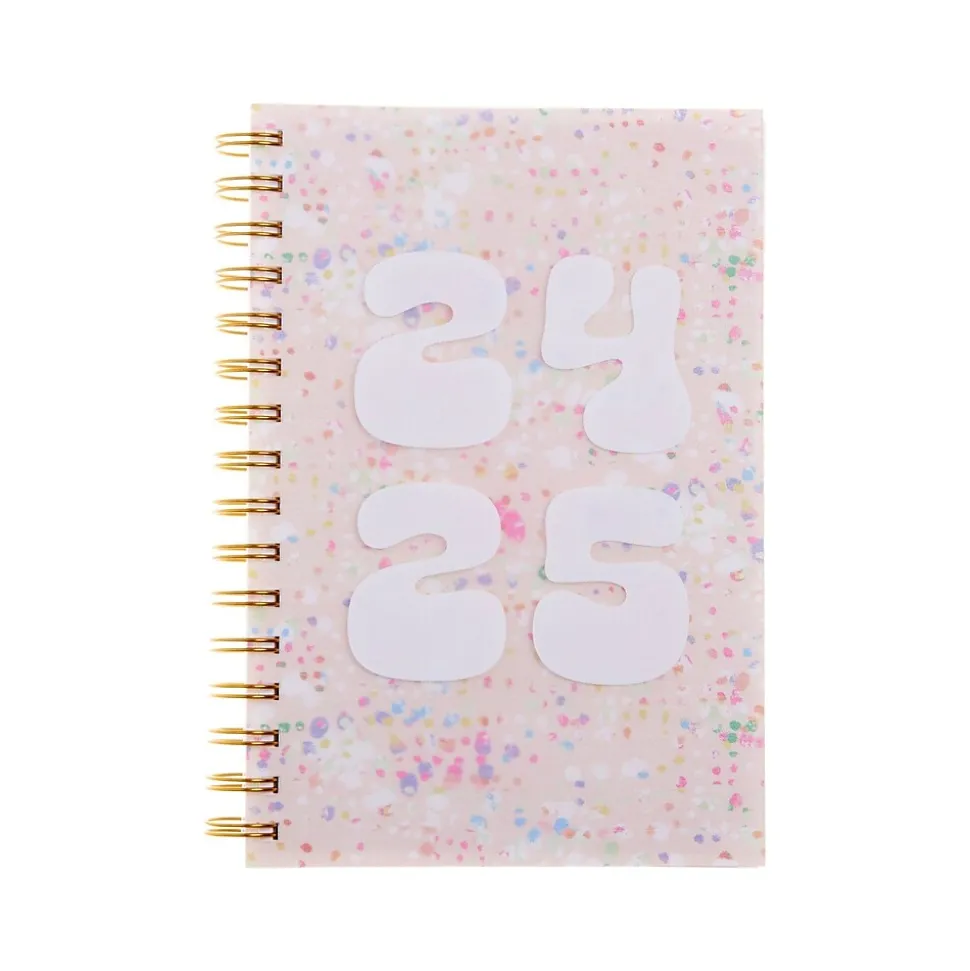 2024 -2025 Gartner Studios Dots 5.63" x 8.27" Academic Weekly & Monthly Planner, Plastic Cover, Multicolor (109411)