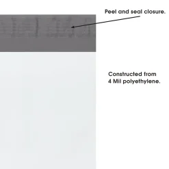 8 1/2" x 39" - Long Poly Mailer, 100/Case