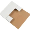 14 1/4" x 11 1/4" x 2" Easy-Fold Mailers, 50/Bundle (M14112BF)