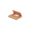 12 1/8" x 9 1/8" x 1" Easy-Fold Mailers, Kraft, 50/Bundle (M1291K)