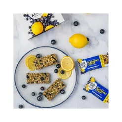 88 Acres Warm 'N' Chewy Gluten-Free Blueberry/Lemon Seed and Oat Bar, 1.6 oz., 9 Bars/Box (315104)