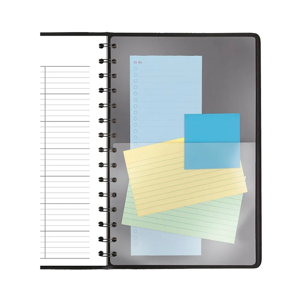 2025 AT-A-GLANCE 5" x 8" Daily Appointment Book Planner, Faux Leather Cover, Black (70-800-05-25)