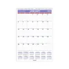 2025 AT-A-GLANCE 15.5" x 22.75" Monthly Wall Calendar, White/Purple (PM3-28-25)