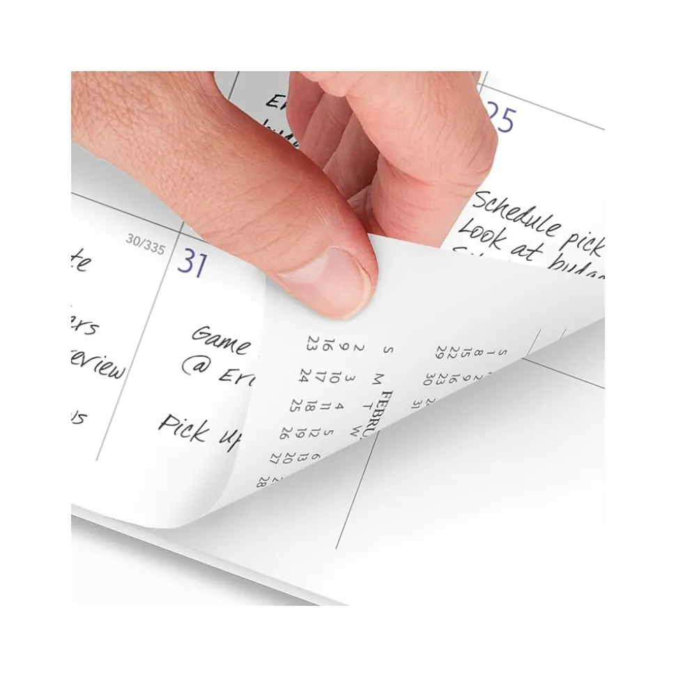 2025 AT-A-GLANCE Badge Floral 8.5" x 11" Weekly & Monthly Planner, Poly Cover, Multicolor (1722F-905-25)