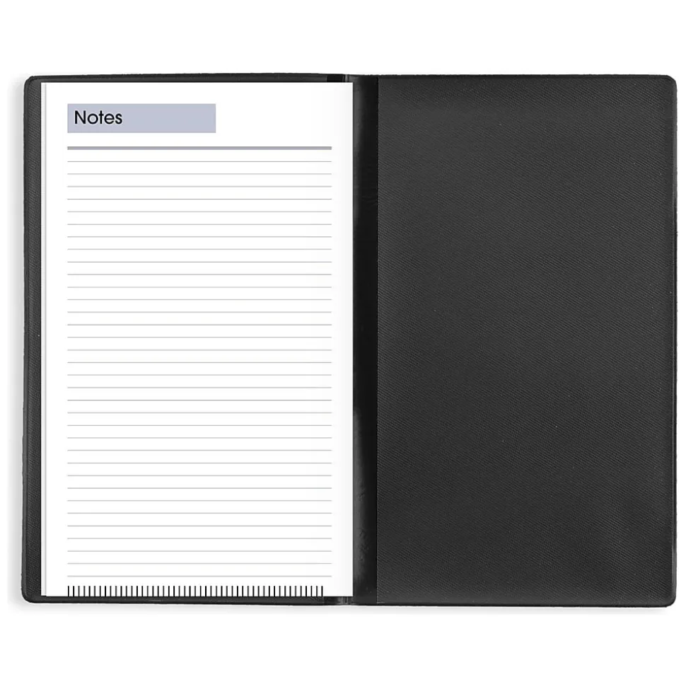 2025 AT-A-GLANCE DayMinder 3.5" x 6" Weekly Planner, Poly Cover, Black (SK48-00-25)