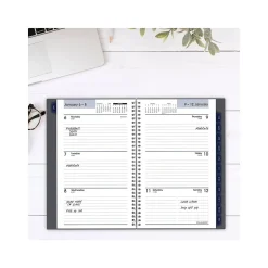 2025 AT-A-GLANCE DayMinder 5" x 8" Weekly & Monthly Planner, Plastic Cover, Gray (GC200-07-25)