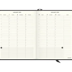 2025 AT-A-GLANCE Plan. Write. Remember. 7.5" x 10" Weekly & Monthly Appointment Book, Hardsided Cover, Black (70-6950-05-25)