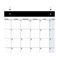 2025 AT-A-GLANCE QuickNotes 21.75" x 17" Monthly Desk Pad Calendar (SK700-00-25)