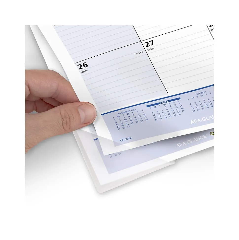 2025 AT-A-GLANCE QuickNotes 21.75" x 17" Monthly Desk Pad Calendar (SK700-00-25)