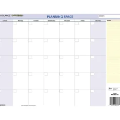 2025 AT-A-GLANCE QuickNotes 16" x 12" Yearly/Monthly Wet-Erase Wall Calendar, Reversible (PM550B-28-25)