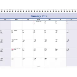 2025 AT-A-GLANCE QuickNotes 11" x 8" Monthly Desk or Wall Calendar, (PM50-28-25)