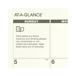2025 AT-A-GLANCE Recycled 21.75