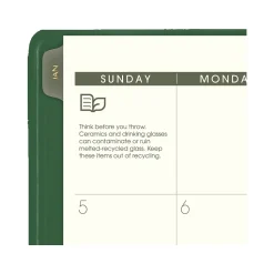 2025 AT-A-GLANCE Recycled 8.25