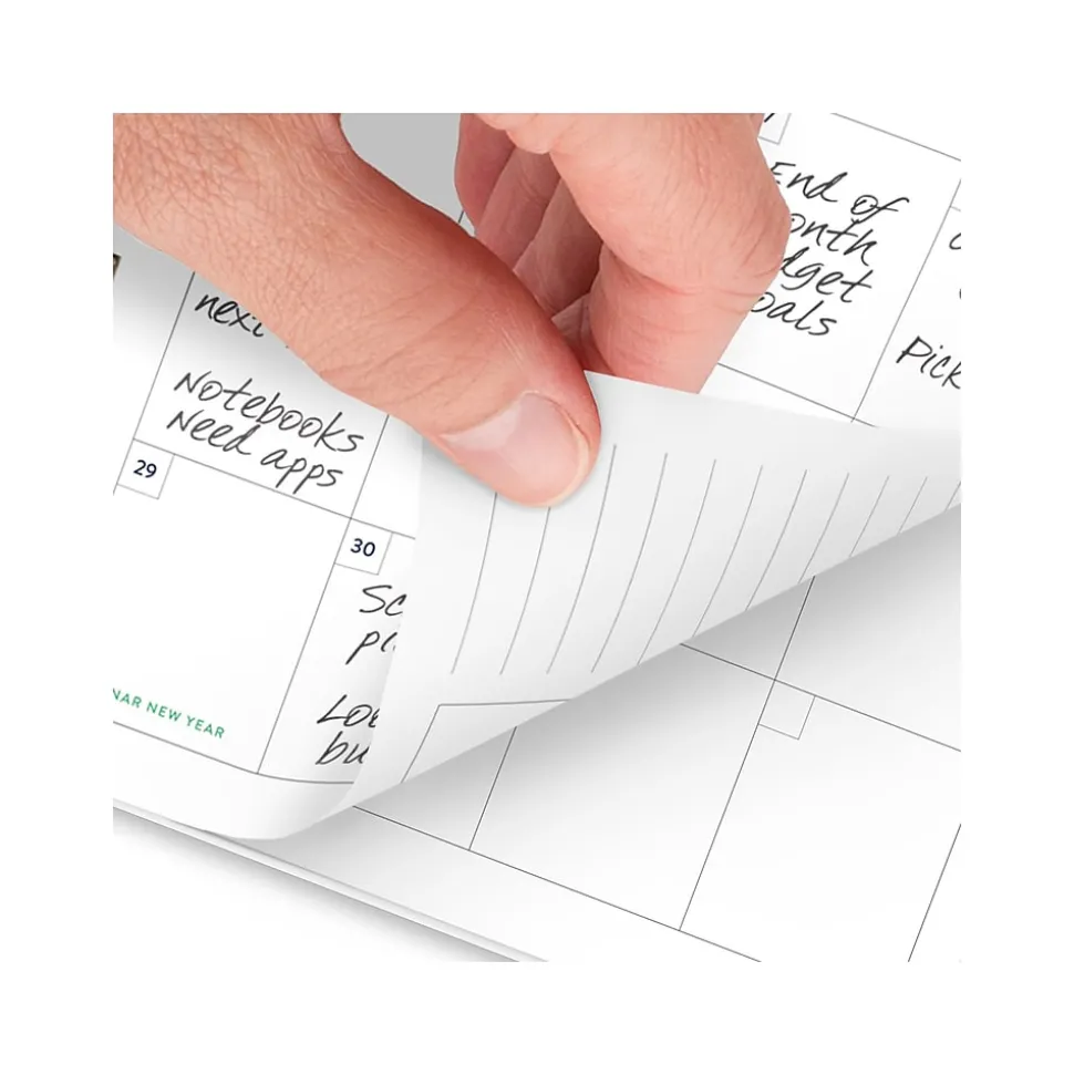 2025 AT-A-GLANCE Simplified by Emily Ley Greenbriar Floral 5.5" x 8.5" Weekly & Monthly Planner, Poly Cover, Multicolor