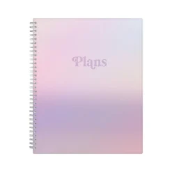 2024-2025 Blue Sky Amethyst 8.5" x 11" Academic Weekly & Monthly Student Planner, Plastic Cover, Ombre Purple (145014)