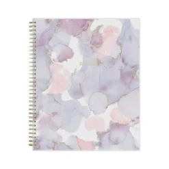 2025 Blue Sky Ashley G Marble Purple 8.5" x 11" Weekly & Monthly Planner, Plastic Cover, Multicolor (148249)