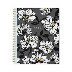 2025 Blue Sky Baccara Dark 8.5" x 11" Weekly & Monthly Planner, Plastic Cover, Multicolor (110211-25)