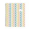 2025 Blue Sky Checkerboard 8.5" x 11" Weekly & Monthly Planner, Plastic Cover, Multicolor (152476)