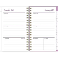 2025 Blue Sky Citrus Sunrise 3.63" x 6.13" Weekly & Monthly Planner, Plastic Cover, Multicolor (148028)