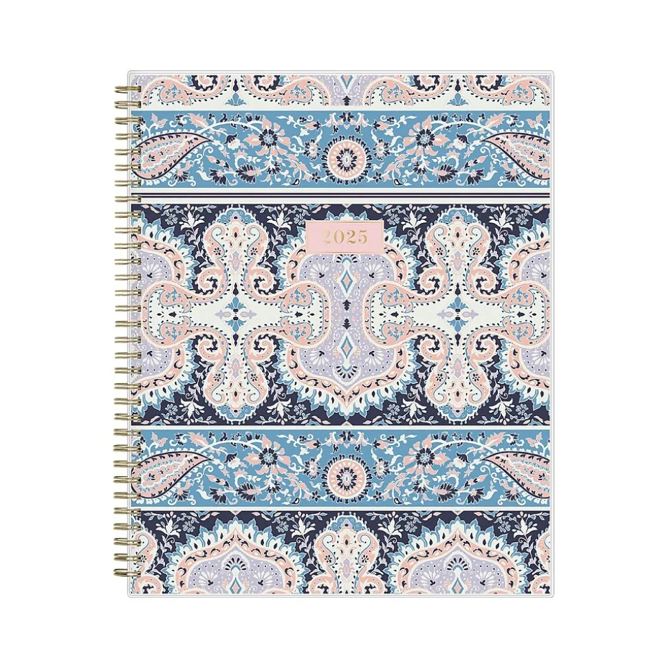 2025 Blue Sky Cocorrina 8.5" x 11" Weekly & Monthly Planner, Plastic Cover, Multicolor (143696-25)