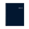 2024-2025 Blue Sky Collegiate Navy 8.5" x 11" Academic Weekly & Monthly Planner, Plastic Cover, Navy (148672-A25)