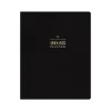2025 Blue Sky Day Designer 8" x 10" Weekly & Monthly Planner, Faux Leather Cover, Black (148125)