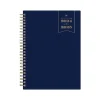 2024-2025 Blue Sky Day Designer Academic 5.88" x 8.63" Academic Weekly & Monthly Planner, Deep Blue (150139)