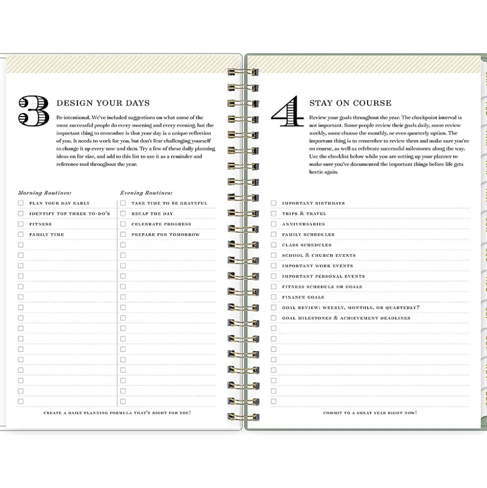 2025 Blue Sky Day Designer Felicity 5" x 8" Weekly & Monthly Planner, Plastic Cover, Multicolor (148139)