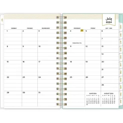 2024-2025 Blue Sky Day Designer Flower Mint 3.63