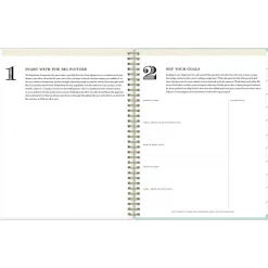 2024-2025 Blue Sky Day Designer Flower Field Mint 8.5