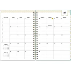 2024-2025 Blue Sky Day Designer Flower Field Mint 5.88