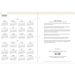 2024-2025 Blue Sky Day Designer Spotty Small Gold 8.5