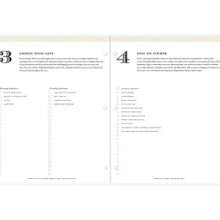 2024-2025 Blue Sky Day Designer Spotty Small Gold 8.5