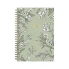 2025 Blue Sky Day Designer The Everygirl Tuberose 5" x 8" Weekly & Monthly Planner, Plastic Cover, Green/White (150776)