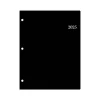 2025 Blue Sky Enterprise 8.5" x 11" Monthly Planner, Plastic Cover, Black (147965)