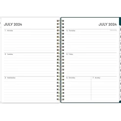 2024-2025 Blue Sky Greta 5.88" x 8.63" Academic Weekly & Monthly Planner, Plastic Cover, Multicolor (136482-A25)