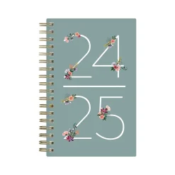 2024-2025 Blue Sky Greta 3.63" x 6.13" Academic Weekly & Monthly Planner, Plastic Cover, Multicolor (146841)