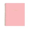 2024-2025 Blue Sky Ivory Paper Co Flamingo Pink 8" x 10" Academic Monthly Planner, Plastic Cover (146896)