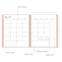 2024-2025 Blue Sky Ivory Paper Co Flamingo Pink 8