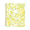 2025 Blue Sky Kelly Ventura Mimosa 8.5" x 11" Weekly & Monthly Planner, Plastic Cover, Yellow/White (149059-25)