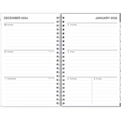 2025 Blue Sky Laila 5" x 8" Weekly & Monthly Planner, Plastic Cover, Multicolor (137276-25)