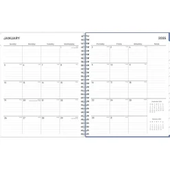 2025 Blue Sky Lindley 8" x 10" Monthly Planner, Plastic Cover, Multicolor (101582-25)