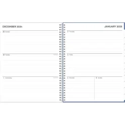 2025 Blue Sky Lindley 8.5" x 11" Weekly & Monthly Planner, Plastic Cover, Multicolor (100654-25)