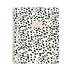 2024-2025 Blue Sky Nyla 8.5" x 11" Academic Weekly & Monthly Planner, Plastic Cover, White/Black (149821)