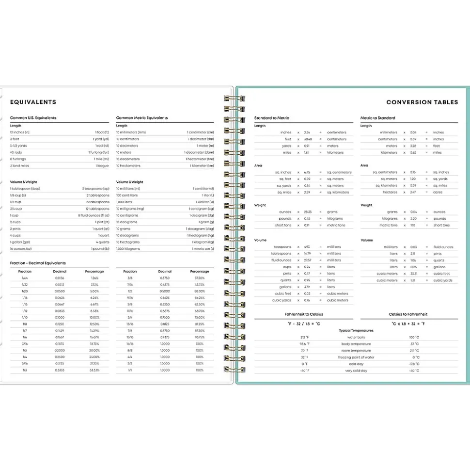 2024-2025 Blue Sky Ombre Map 7" x 9" Academic Weekly & Monthly Student Planner, Plastic Cover, Multicolor (145019)
