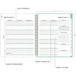 2024-2025 Blue Sky Ombre Map 7