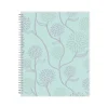 2025 Blue Sky Rue Du Flore 8.5" x 11" Weekly & Monthly Planner, Plastic Cover, Green/Gray (101602-25)