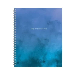 2025 Blue Sky Savoy Cool 8.5" x 11" Weekly & Monthly Planner, Plastic Cover, Blue (148762-25)