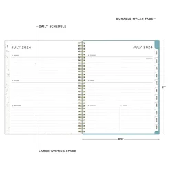 2024-2025 Blue Sky Splatter Dot Jade 8.5