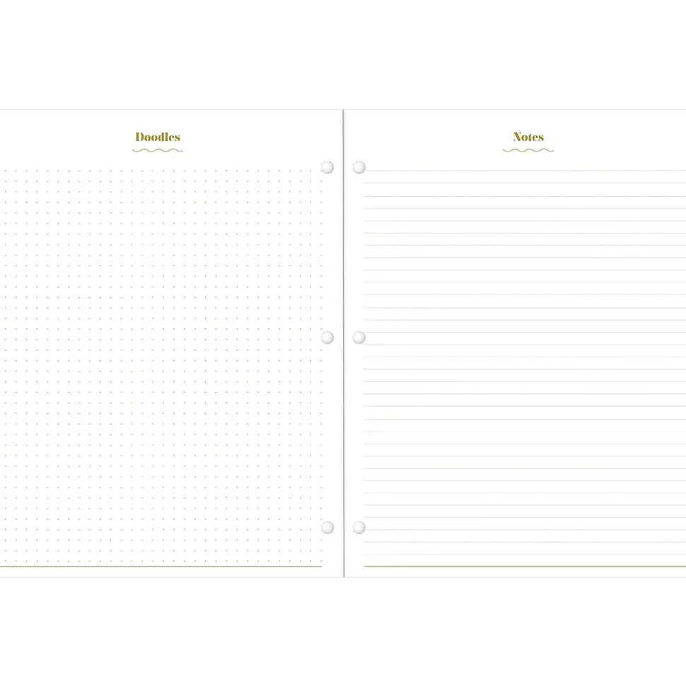 2024-2025 Blue Sky The House That Lars Built Aster 8.5" x 11" Academic Monthly Planner, Paper Cover, Multicolor (145925)